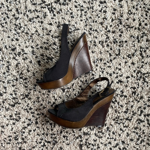 Call It Spring Shoes - Spring Wooden Wedges